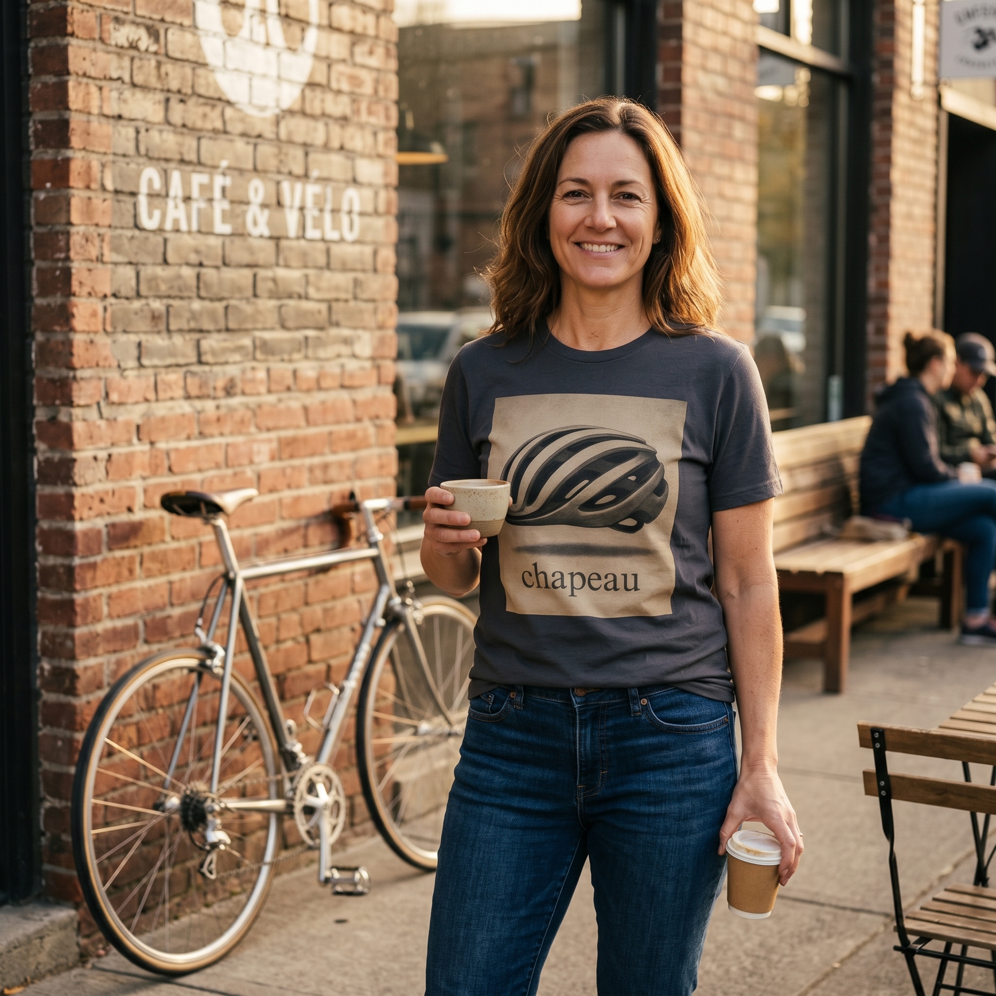 Chapeau Cycling T-Shirt — Cyclist Slang Gift
