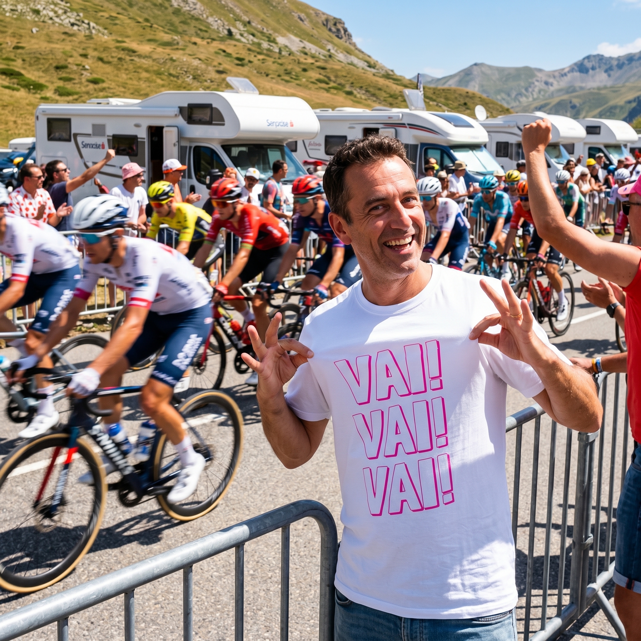 Giro d'Italia Inspired Cycling T-Shirt