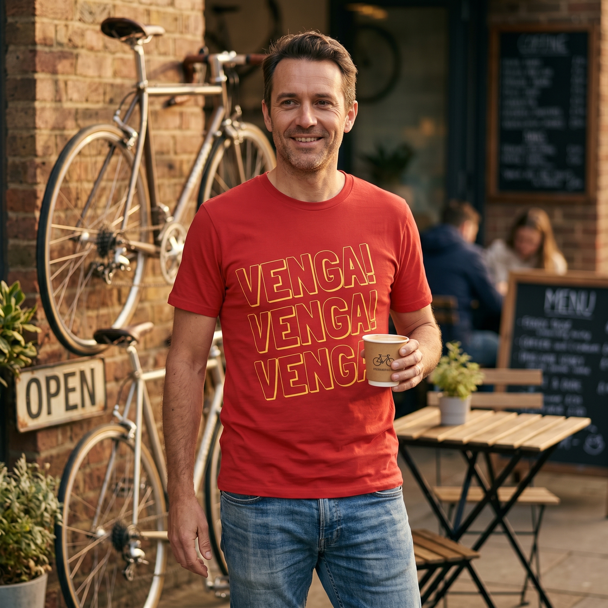Venga Cycling Fan T-Shirt La Vuelta Inspired