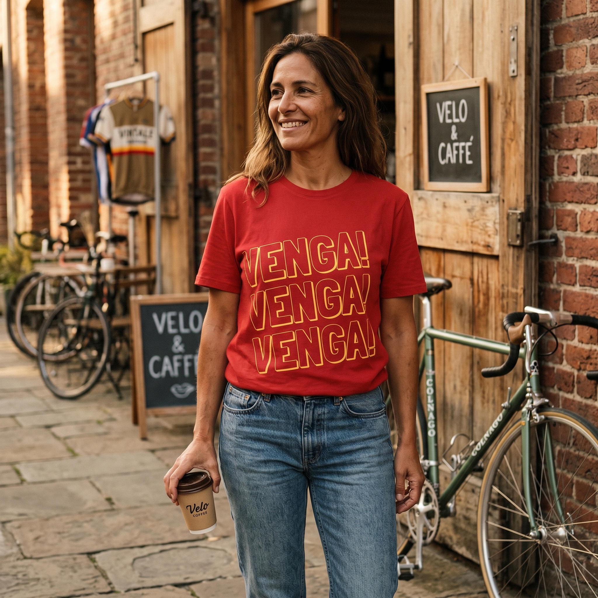 Venga Cycling Fan T-Shirt La Vuelta Inspired